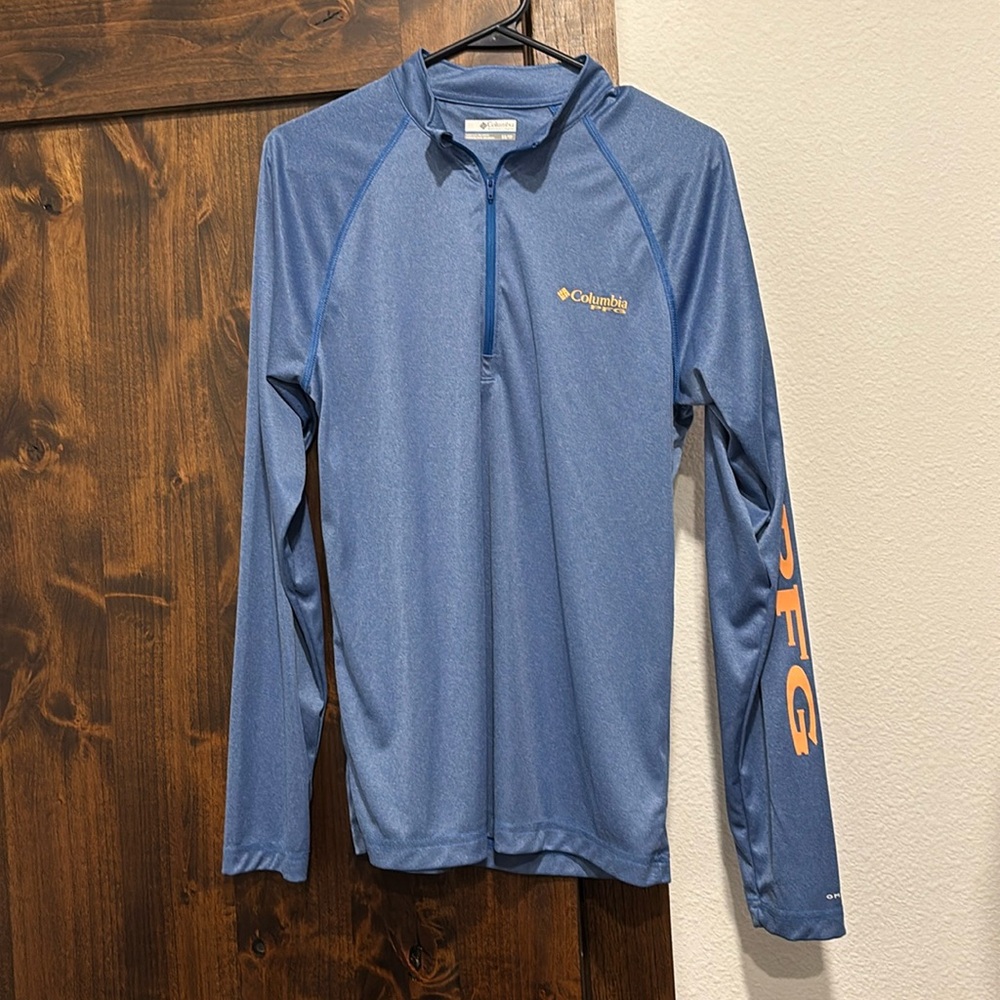 Columbia PFG quarter Zip XS